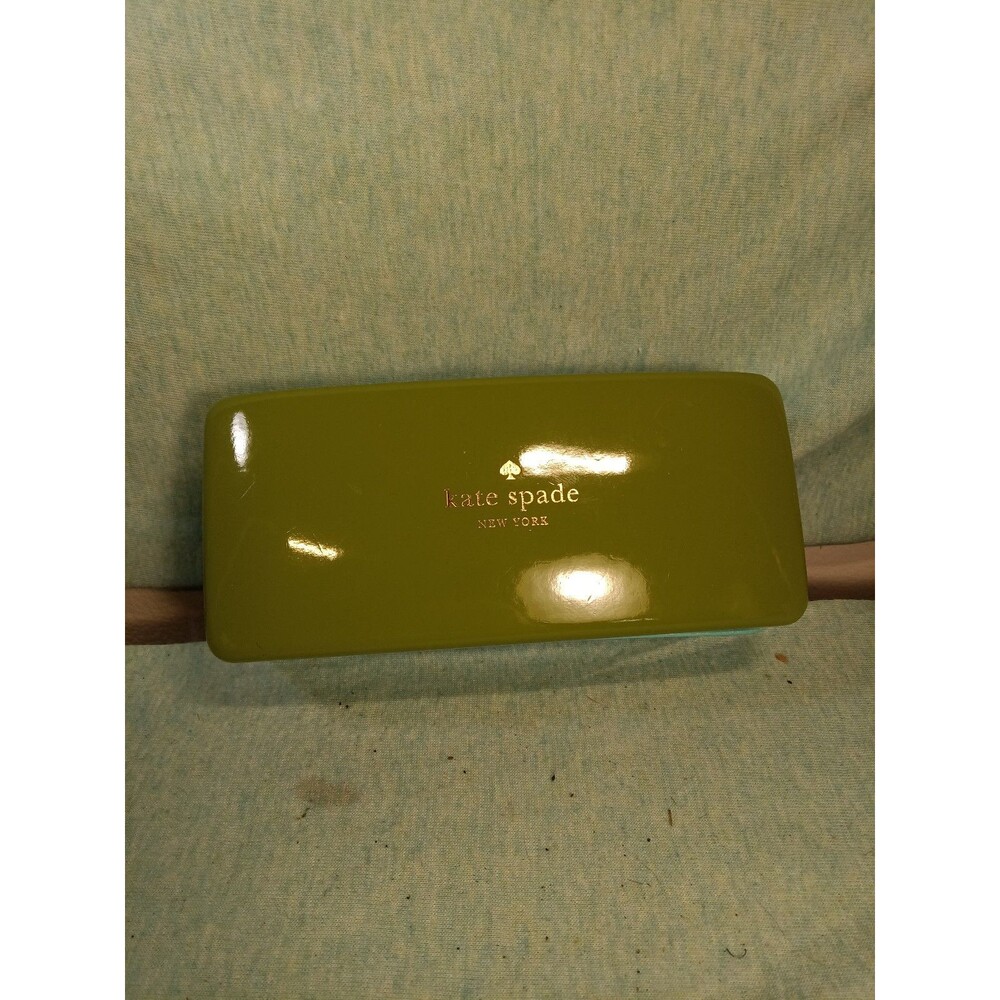Kate Spade Glasses Hard Case Green & Blue